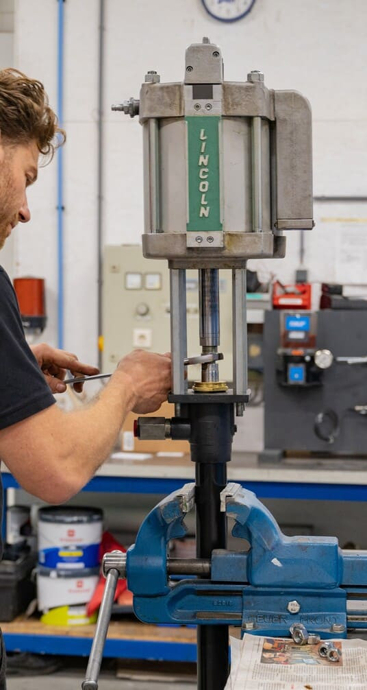 Pomprevisie werkplaats Ancotech