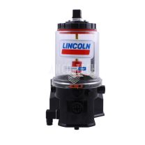 Lincoln P203 oil pump 2 liters 24V with timer and low level signal 644-41171-8