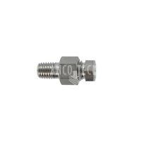 Straight screw in connector GE1/8 - 1/4UNF 66714-9