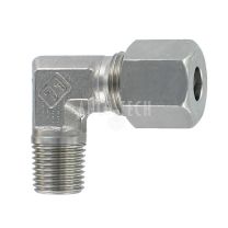Elbow screw in connector WE8S 1/4 BSPT SS 223-13048-4