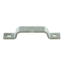 Pipe Bracket 4 x 8mm Double lips. Stainless steel 226-13717-4