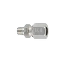 Straight screw in connector GE8LL M8x1 SS