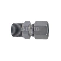 Straight screw in connector GE10L 3/8 NPT