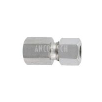 Straight screw on connector GAI10L 1/4 BSP SS