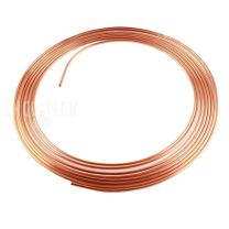 Annealed copper pipe 6x0.8mm on roll 10 meter