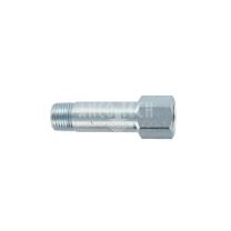 Extension adapter male 1/8 BSPT x 1/8 BSP female L=41MM