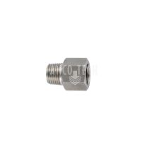 Extension adapter male 1/8 BSPT x 1/8 BSP female L=18MM SS
