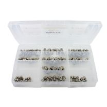 Assortment grease nipples 80 pieces SS