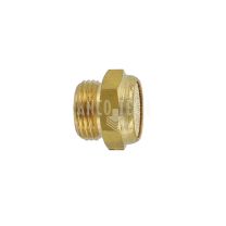 Muffler brass/bronze 3/8 BSP