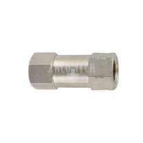 Check valve nickel plated brass 1/4"