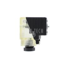 Plug with diode and led 24V 30mm square