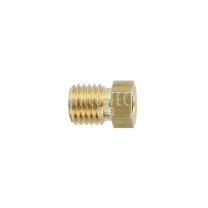 Nut brass 4mm tube 404-612-MS
