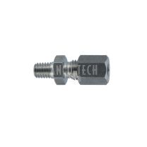 Straight screw in connector GE4LL M6x1 SS | Ancotech Lubrication Systems