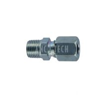 Straight screw in connector GE6LL 1/8 BSPT | Ancotech Lubrication Systems
