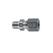 Straight screw in connector GE6LL M8x1 SS