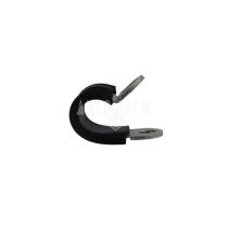 Tube clamp with rubber lining 8mm DIN 3016 SS