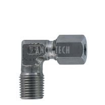 Elbow screw in connector WE6L 1/4 BSPT SS
