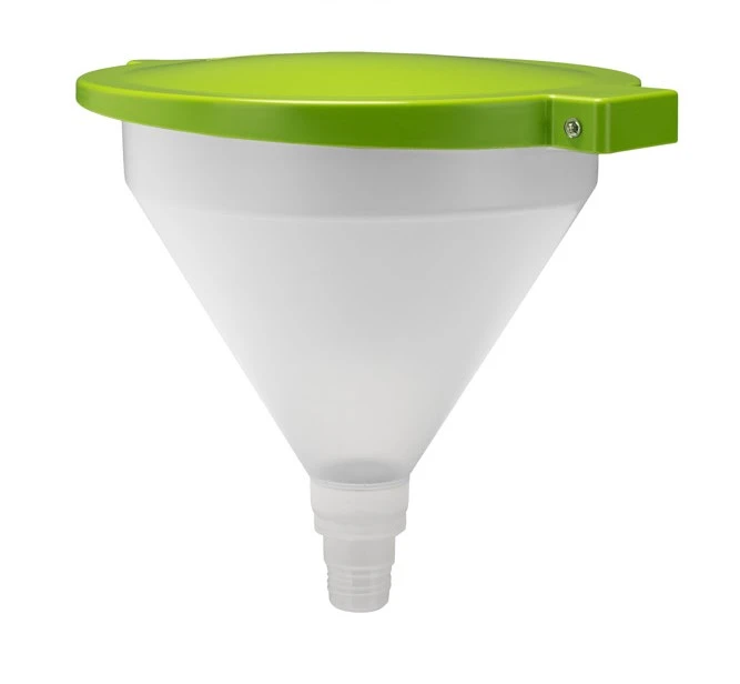 PRESSOL FUNNEL PP-Ø 355mm 10L with Lid Green and Accessories 02378