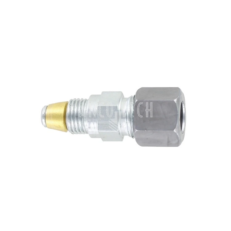 STRAIGHT CONNECTOR + CHECK VALVE SSV-D 8MM SHORT