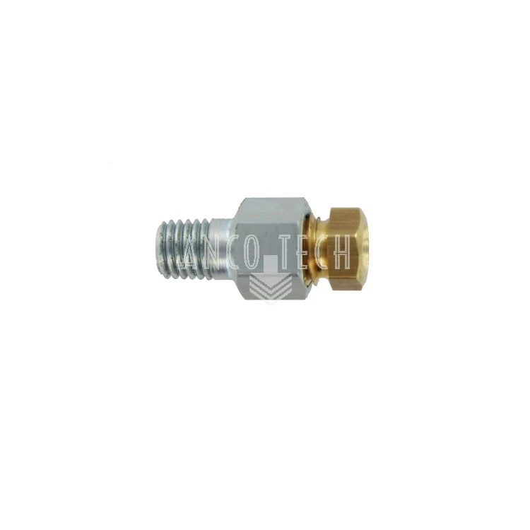 STRAIGHT CONNECTOR 1/8 - 1/4UNF