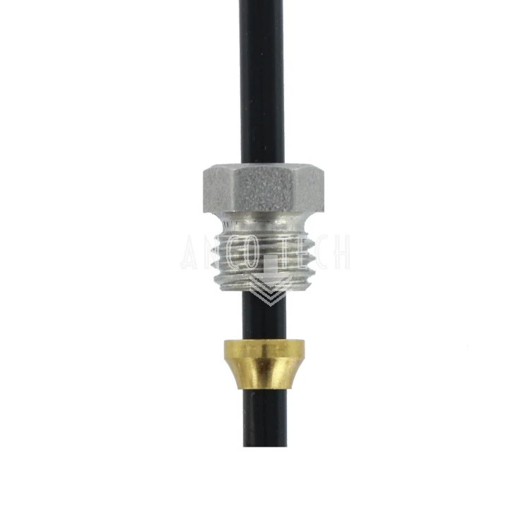 SS NUT + SLEEVE 1/8" TUBE