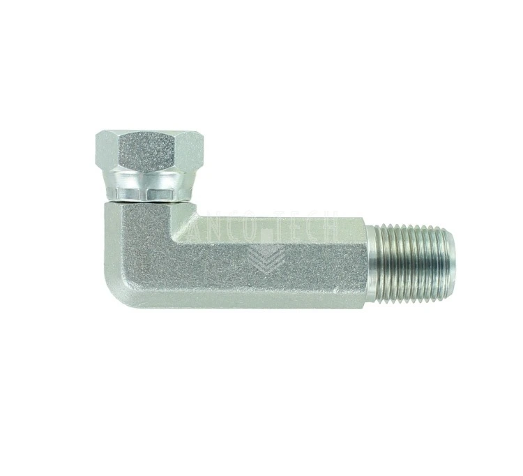 ANGLED FITTING 90GR 1/2NPT BU 1/2NPT SWIVEL BI