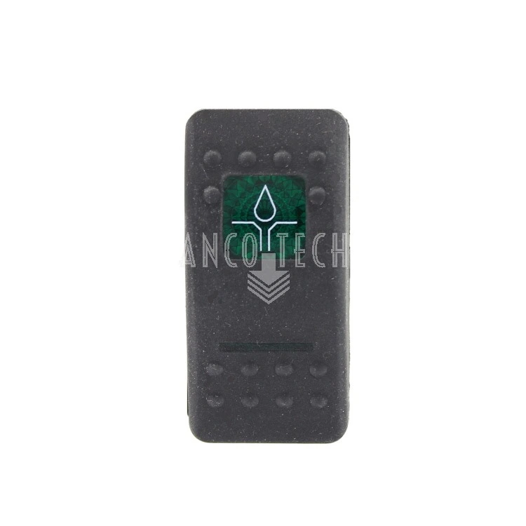 PUSH BUTTON + LAMP GREEN 24V