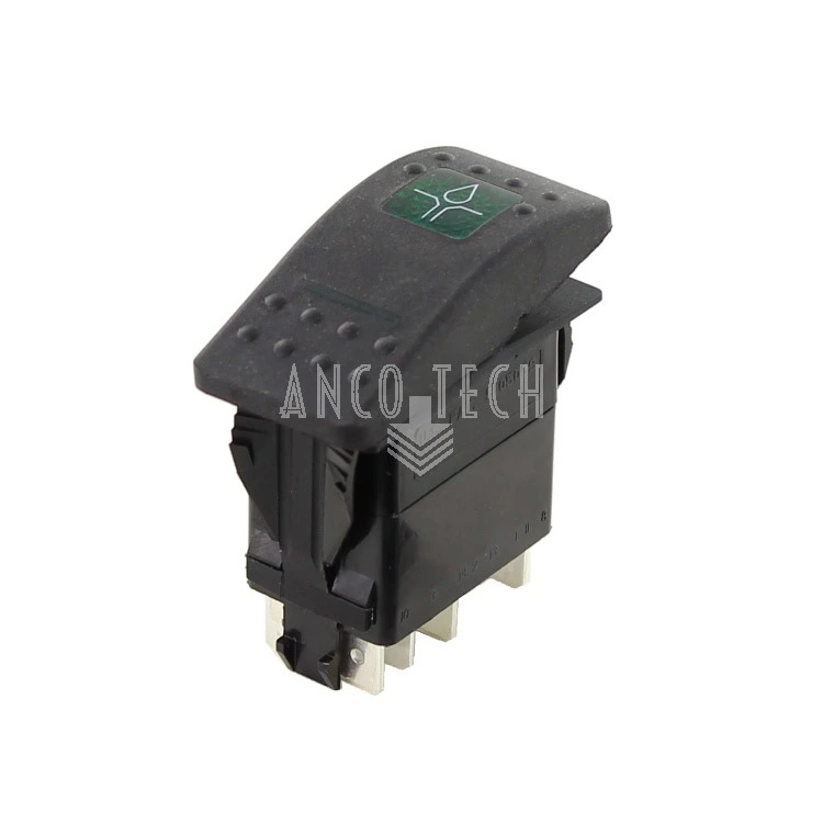 PUSH BUTTON + LAMP GREEN 24V