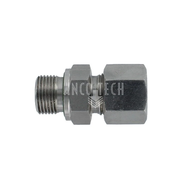 STRAIGHT CONNECTOR GE10S 3/8 BSP SS