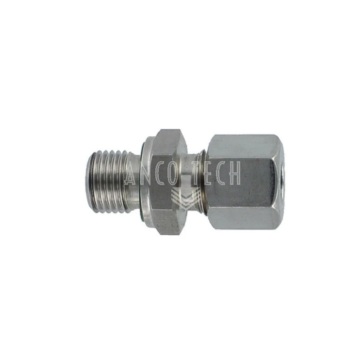 STRAIGHT CONNECTOR GE8L 1/4 BSP SS
