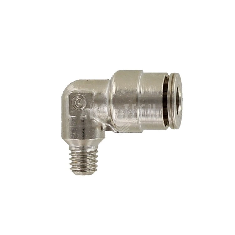 ELBOW PUSH-IN CONNECTOR WEKM 6 M6x1