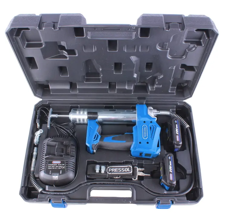 PRESSOL BATTERY GREASE GUN 18051 INCL 2 BATTERIES