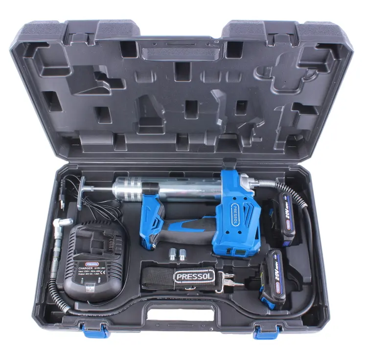 PRESSOL BATTERY GREASE GUN 18051 INCL 2 BATTERIES