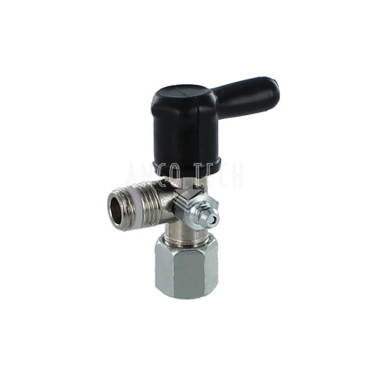 PRESSURE RELIEF VALVE 350 BAR 1/4 6MM + GREASE NIPPLE