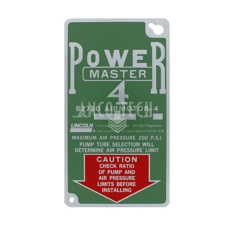 SERIAL PLATE 65239