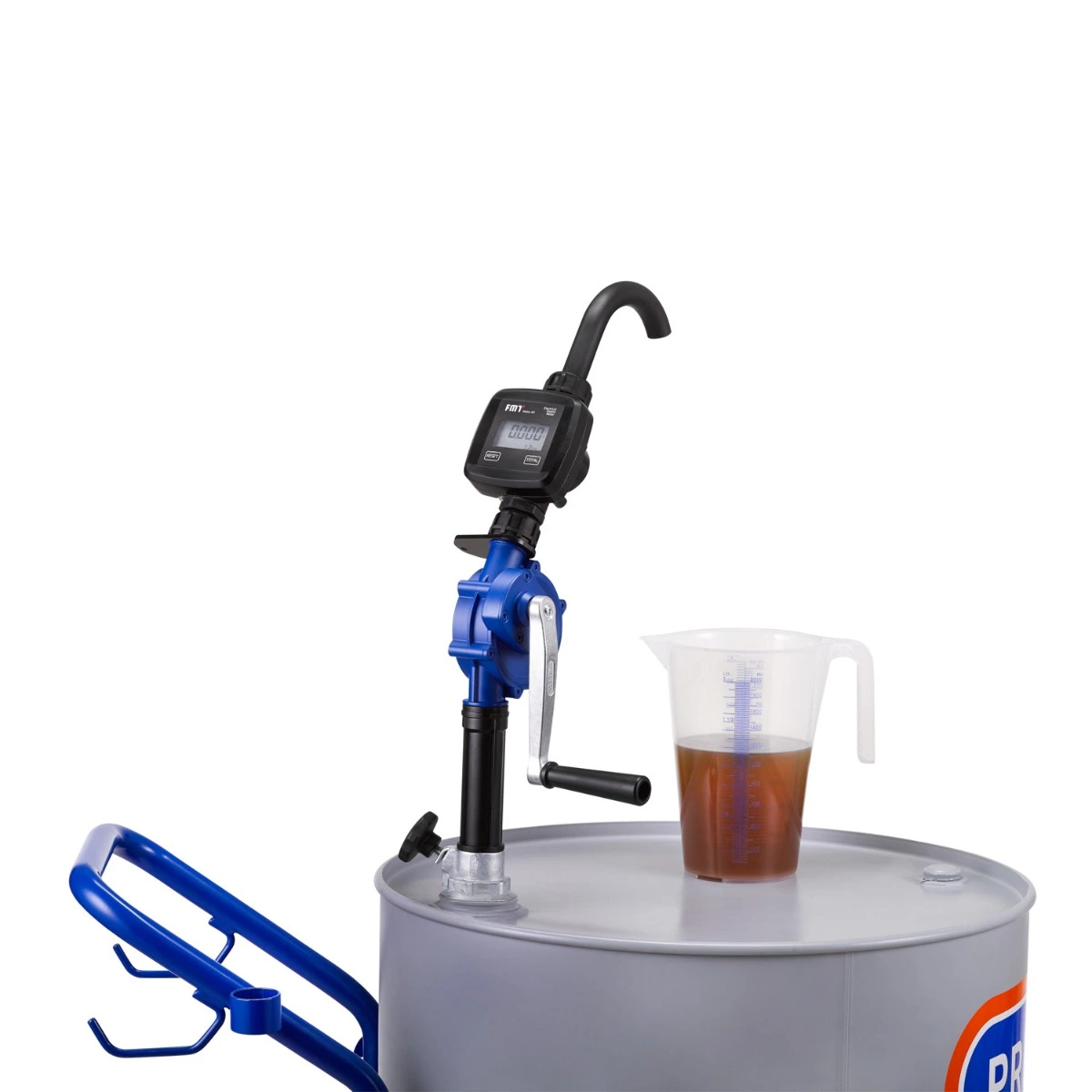 PRESSOL ROTATING PUMP WITH HOSE AND METER 60/220L 13057