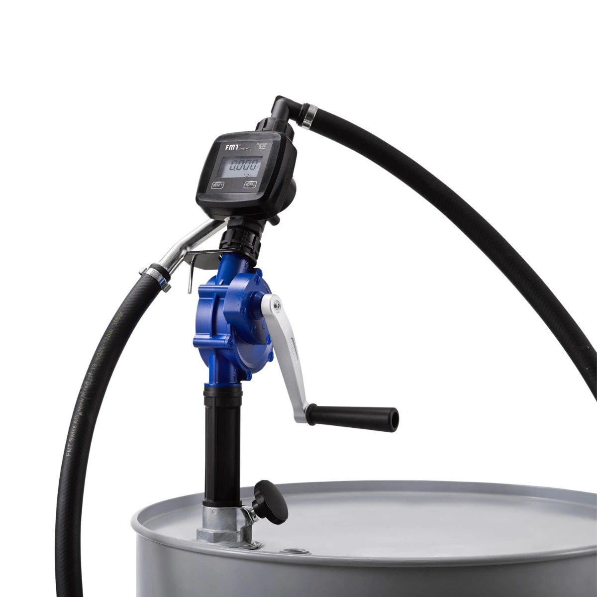 PRESSOL ROTATING PUMP WITH HOSE AND METER 60/220L 13057