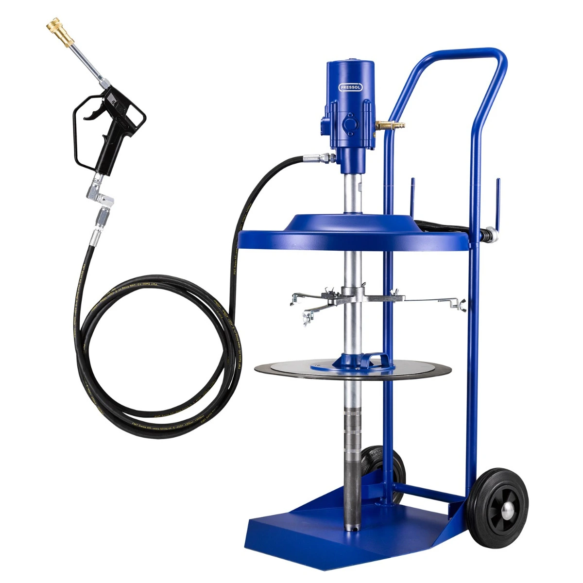 PR FILLING PUMP SET MOBILE 50:1 50KG 4M GUN + QUICK COUPLER