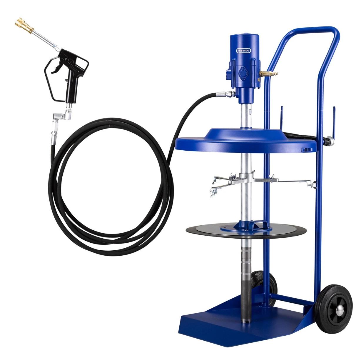 PR FILLING PUMP SET MOBILE 50:1 50KG 6M GUN + QUICK COUPLER