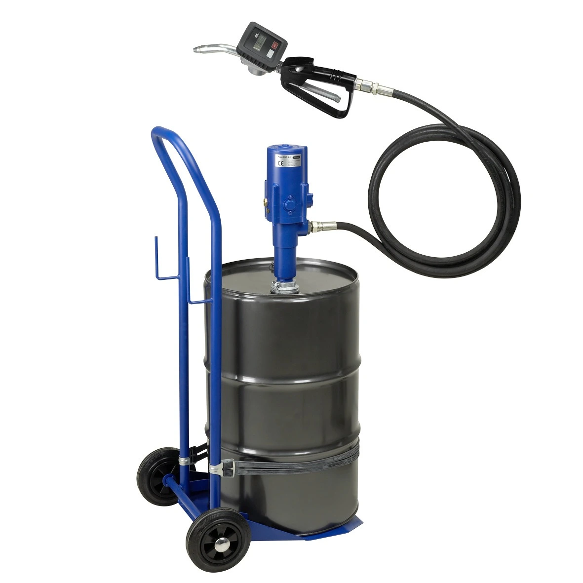 PRO OIL PUMP SET MOBILE 3:1 60L WITH HOSE AND DIGITAL GUN