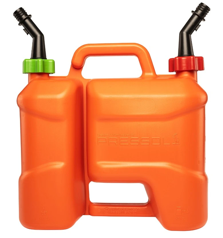 PR DUBBLE JERRY CAN FOR FUEL 5+3L PE NOZZLE 21031