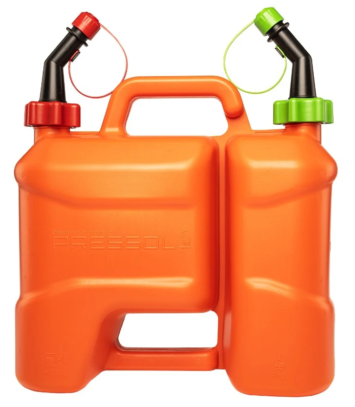 PR DUBBLE JERRY CAN FOR FUEL 5+3L PE NOZZLE 21031