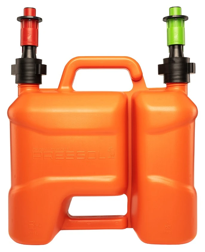 PR DUBBLE JERRYCAN VOOR BRANDSTOF 5+3L AUTO STOP 21032