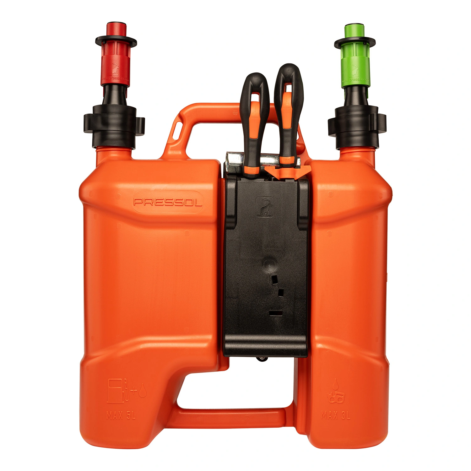 PR DUBBLE JERRY CAN + TOOL BOX 5 + 3L AUTO STOP 21033
