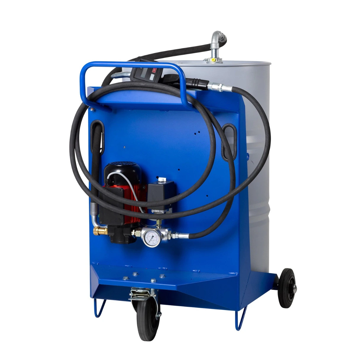 PRESSOL OIL PUMP 220L MOBILE 230VAC 5M+DIGITAL GUN