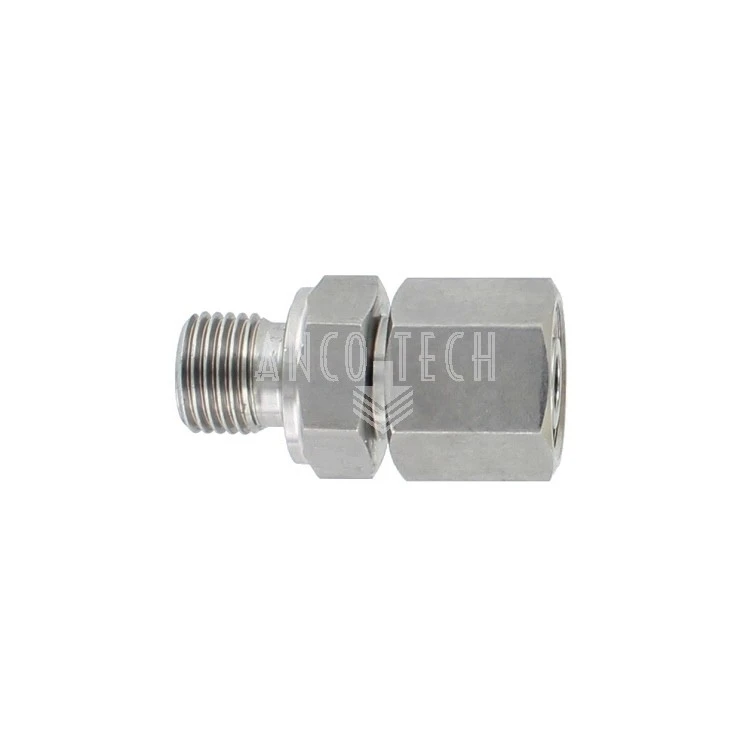 SWIVEL CONNECTOR EGE10L 1/4 BSP SS