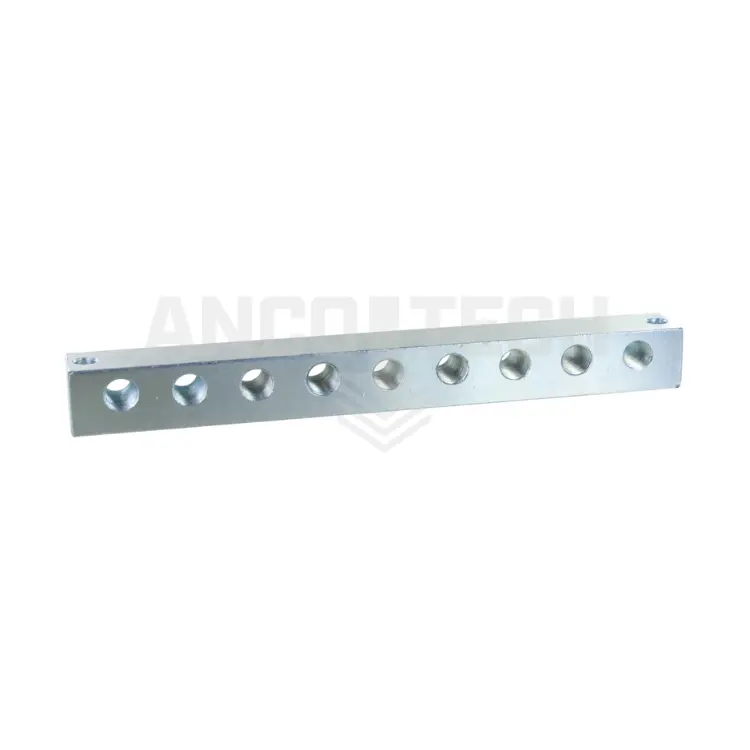 GREASE NIPPLE BLOCK 9 CONNECTIONS 1/8\"