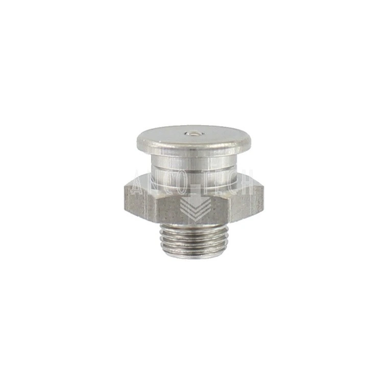 BUTTONHEAD NIPPLE 16MM 1/8" SS