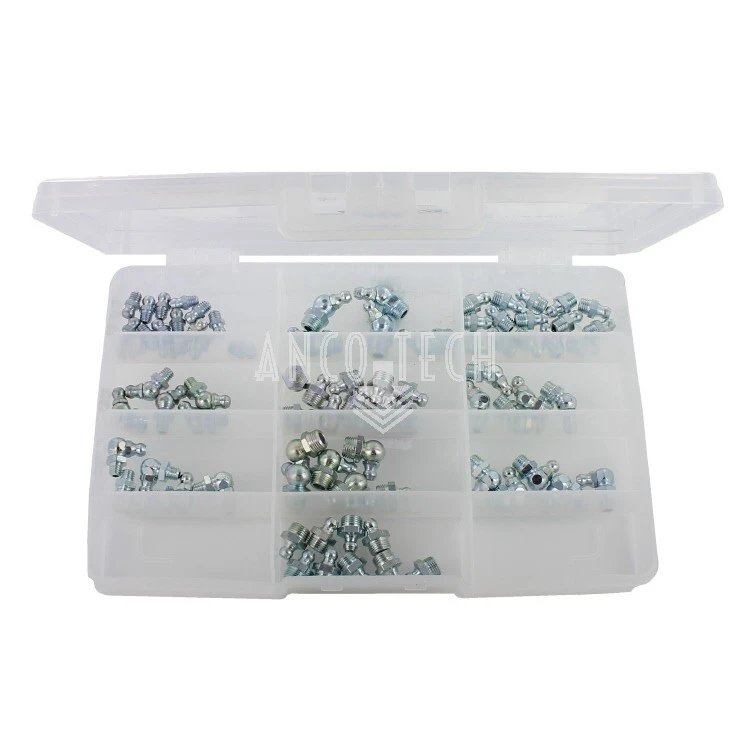 ASSORTMENT GREASE NIPPLES 80 PIECES