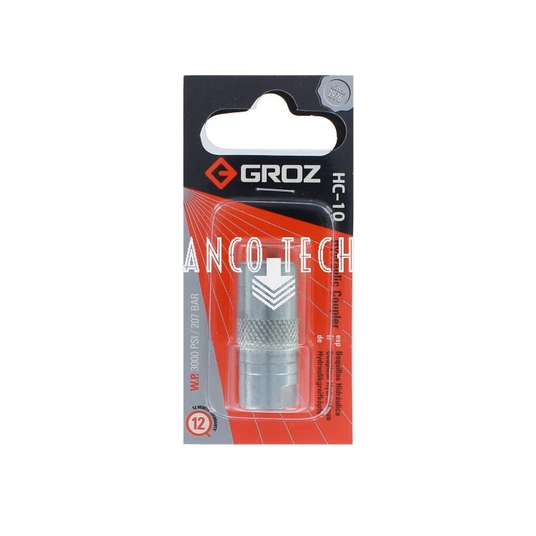 LB HYDRAULIC COUPLER 4-JAW 1/8G